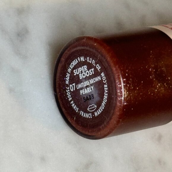 MAKE UP FOR EVER Super Boost Moisturizing & Plumping Lip Gloss | 07 | NEW MAKEUP - Picture 3 of 5
